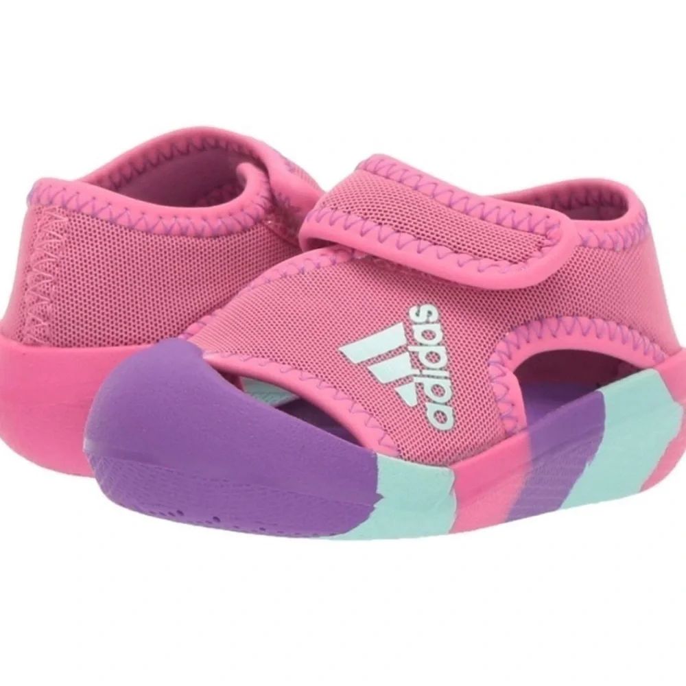 Adidas Toddler Girls  Pink/Purple/Mint Altaventure Water Outdoors Shoes  Sz 5